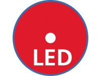 Breedtelamp wit flatpoint LED