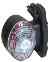 Contourlamp 12V-24V LED Rood/wit