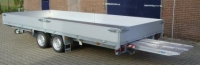 Wesco Plateauwagen 505x206  3000 kg met oprijplaten