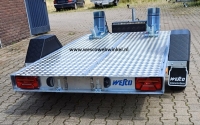 Motor trailer voor 2  motoren  op maat gemaakt