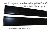 zijkussen set voor paarden trailer