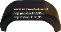 Product nKunsstof spatschermen 2 stuks