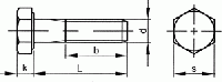 Bout 8.8 M8x100 Verzinkt